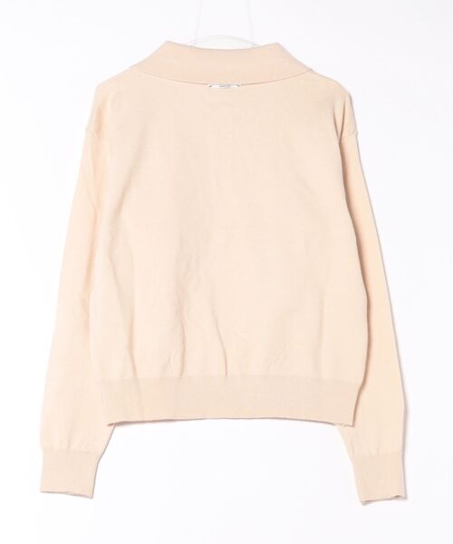 MIRROR STOKE（ミラーストーク）の「【ZOZO限定】POLO-NECK SWEATER/ポロネックセーター（ニット/セーター・レディース・ワイン/グレー/アイボリー・MEDIUM）」の11枚目の写真