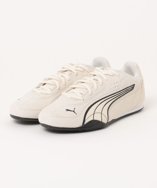PUMA(プーマ)の「PUMA プーマ CATCH SD【軽量】薄底 ロープロファイル(キャッチスエード) 402681(スニーカー・レディース・ブラック/アイボリー/ブラウン・22.5cm/23.0cm/23.5cm/24.0cm/24.5cm/25.0cm/25.5cm/26.0cm/26.5cm/27.0cm/27.5cm/28.0cm/29.0cm/30.0cm)」の3枚目の写真
