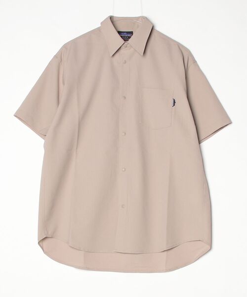 THOUSAND MILE（サウザンドマイル）の「[M's]SHORT SLEEVE SHIRT HIGH AIR PERMEABILITY/ショートスリーブシャツ（シャツ/ブラウス・メンズ・ブルー/グレイッシュベージュ/セージグリーン/ブラック・L/M/XL/S）」の3枚目の写真