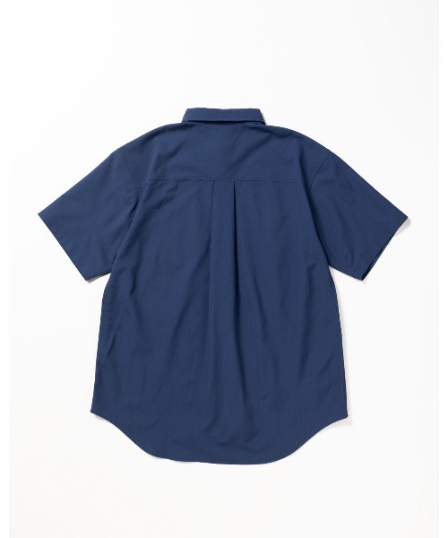 THOUSAND MILE（サウザンドマイル）の「[M's]SHORT SLEEVE SHIRT HIGH AIR PERMEABILITY/ショートスリーブシャツ（シャツ/ブラウス・メンズ・ブルー/グレイッシュベージュ/セージグリーン/ブラック・L/M/XL/S）」の5枚目の写真