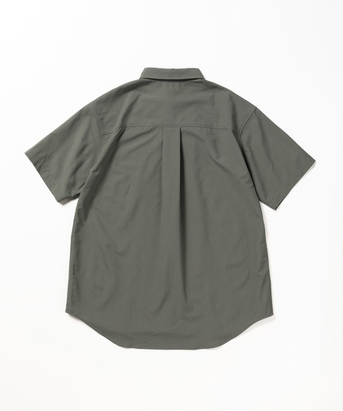 THOUSAND MILE（サウザンドマイル）の「[M's]SHORT SLEEVE SHIRT HIGH AIR PERMEABILITY/ショートスリーブシャツ（シャツ/ブラウス・メンズ・ブルー/グレイッシュベージュ/セージグリーン/ブラック・L/M/XL/S）」の15枚目の写真