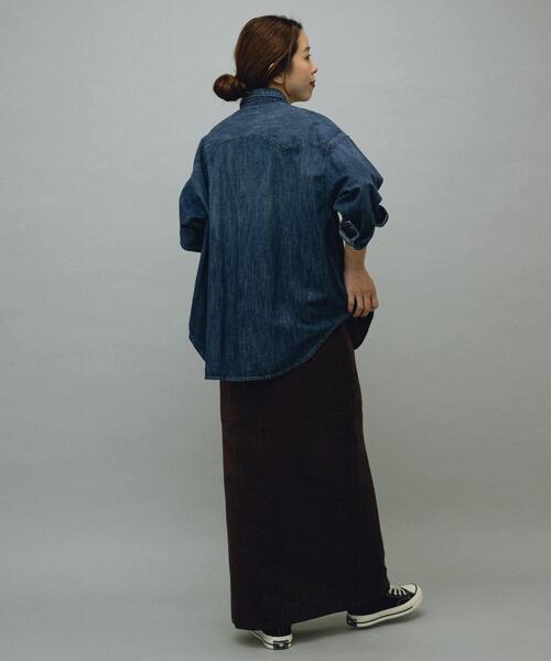 URBAN RESEARCH Sonny Label（アーバンリサーチサニーレーベル）の「フェイクスウェードスカート（スカート・レディース・ベージュ/ブラウン・36/38）」の3枚目の写真