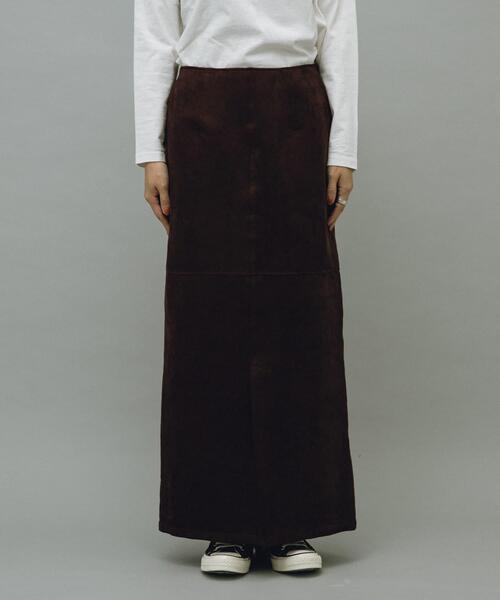 URBAN RESEARCH Sonny Label（アーバンリサーチサニーレーベル）の「フェイクスウェードスカート（スカート・レディース・ベージュ/ブラウン・36/38）」の11枚目の写真