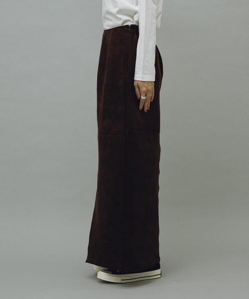 URBAN RESEARCH Sonny Label（アーバンリサーチサニーレーベル）の「フェイクスウェードスカート（スカート・レディース・ベージュ/ブラウン・36/38）」の12枚目の写真