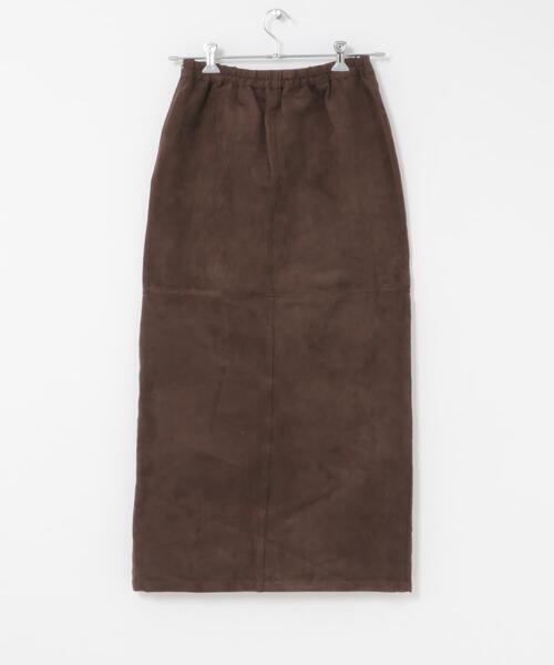 URBAN RESEARCH Sonny Label（アーバンリサーチサニーレーベル）の「フェイクスウェードスカート（スカート・レディース・ベージュ/ブラウン・36/38）」の16枚目の写真