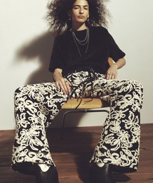 ROSE BUD | (mag.byc)EMBROIDERY MESH PANTS(その他パンツ)