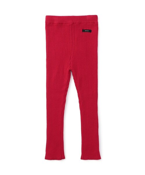 Seraph（セラフ）の「【ジュニア対応】ウォッシャブルニットレギンス（レギンス/スパッツ・キッズ・ブラウン/レッド/ブラック/サックスブルー/その他2/イエロー・70/80/90/100/110/120/130/140）」の5枚目の写真