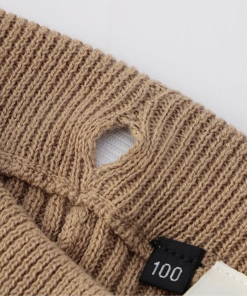 Seraph（セラフ）の「【ジュニア対応】ウォッシャブルニットレギンス（レギンス/スパッツ・キッズ・ブラウン/レッド/ブラック/サックスブルー/その他2/イエロー・70/80/90/100/110/120/130/140）」の8枚目の写真