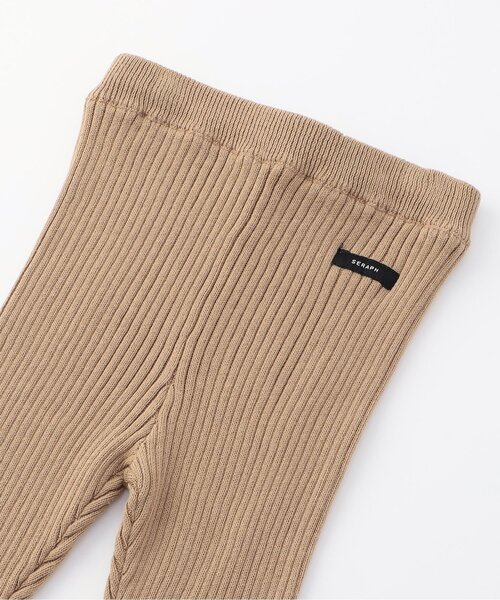 Seraph（セラフ）の「【ジュニア対応】ウォッシャブルニットレギンス（レギンス/スパッツ・キッズ・ブラウン/レッド/ブラック/サックスブルー/その他2/イエロー・70/80/90/100/110/120/130/140）」の15枚目の写真