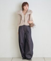 mline | [mline]ヴィンテージ カーブデニム(デニムパンツ)