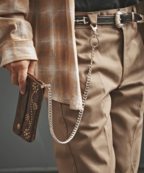 ウォレットチェーン チェーンリンク セール】リンクチェーン マルチデザイン 喜平ウォレットチェーン