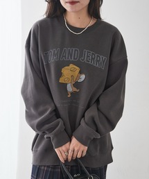 【A by MAGASIN DE MODE】JERRY チーズ&ボックス USED風 スウェット MNY