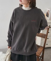 A by MAGASIN DE MODE（エーバイマガジンデモード）の「【A by MAGASIN DE MODE】JERRY チーズ＆ボックス USED風 スウェット MNY（スウェット）」