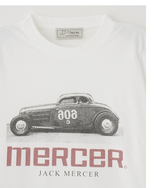 jj mercer（ジェイジェイマーサー）の「J.J.Mercer MARCER JME-25S18（Tシャツ/カットソー・メンズ・ホワイト・L/M）」の3枚目の写真