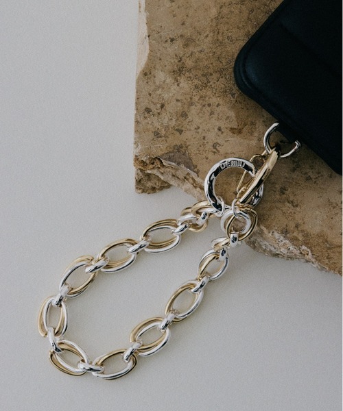 DEMIU x Nothing And Others ドロップリングチェーン Nothing And Others × DEMIU」Double Ring Chain Mobile Charm