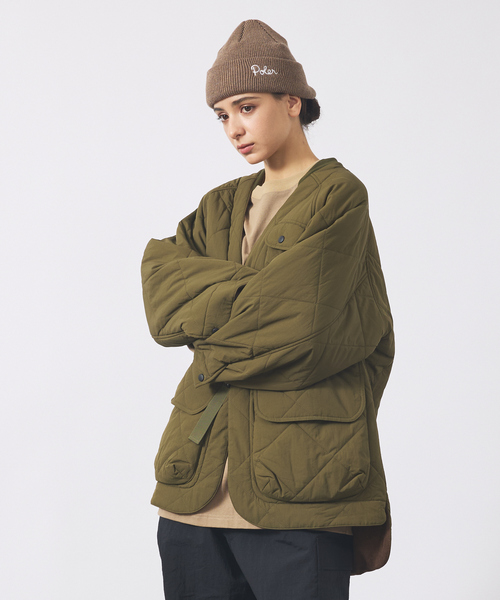 POLeR（ポーラー）の「【POLER / ポーラー】SHALLOW BEANIE / シャロー ビーニー/ユニセックス（ニットキャップ/ビーニー・メンズ・ブラック/ベージュ/オレンジ・フリー）」の11枚目の写真