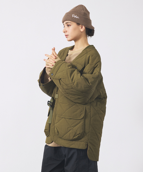 POLeR（ポーラー）の「【POLER / ポーラー】SHALLOW BEANIE / シャロー ビーニー/ユニセックス（ニットキャップ/ビーニー・メンズ・ブラック/ベージュ/オレンジ・フリー）」の12枚目の写真