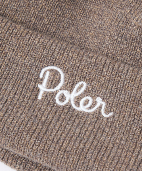 POLeR（ポーラー）の「【POLER / ポーラー】SHALLOW BEANIE / シャロー ビーニー/ユニセックス（ニットキャップ/ビーニー・メンズ・ブラック/ベージュ/オレンジ・フリー）」の17枚目の写真