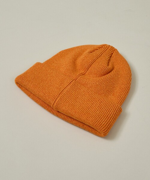 POLeR(ポーラー)の「【POLER / ポーラー】SHALLOW BEANIE / シャロー ビーニー/ユニセックス(ニットキャップ/ビーニー・メンズ・ブラック/ベージュ/オレンジ/レッド・フリー)」の9枚目の写真