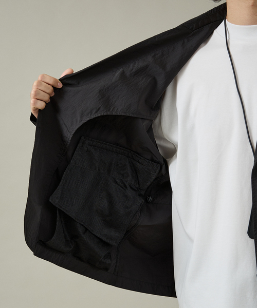 NOIR（ノワール）の「【NoiR / ノワール】NW25003 Connect Jacket / コネクトジャケット（テーラードジャケット・メンズ・ブラック・M/L）」の5枚目の写真