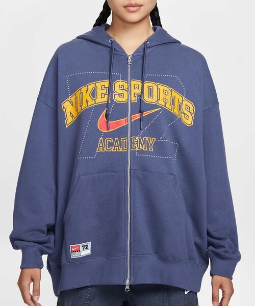 ウィメンズ オーバーサイズド フリース フルジップ パーカー セットアップ対応商品》ナイキ スポーツウェア ウィメンズ オーバー