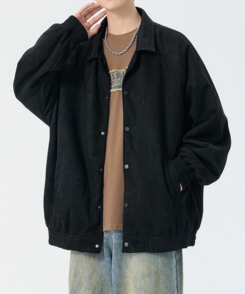 セール】スウェードドルマンジャケット/Suede dolman jacket（ブルゾン