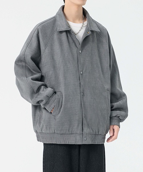 セール】スウェードドルマンジャケット/Suede dolman jacket（ブルゾン