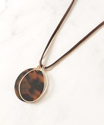 SHOO・LA・RUE | スエード紐＆スネークモチーフネックレス(ネックレス)