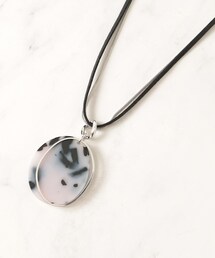 スエード紐＆スネークモチーフネックレス