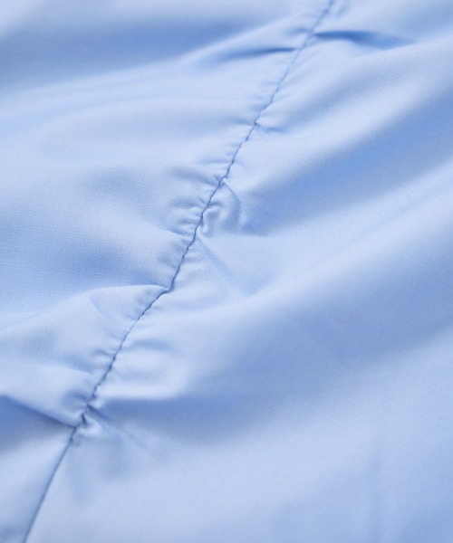 VIS（ビス）の「シャーリングギャザー切替シャツ/イージーケア（シャツ/ブラウス・レディース・ピンク系その他2/ホワイト系その他/サックスブルー・FREE）」の7枚目の写真