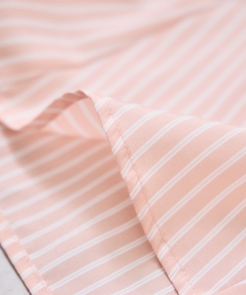 VIS（ビス）の「シャーリングギャザー切替シャツ/イージーケア（シャツ/ブラウス・レディース・ピンク系その他2/ホワイト系その他/サックスブルー・FREE）」の5枚目の写真