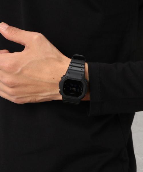 CASIO（カシオ）の「[カシオ] ★CASIO DW5600BB G-SHOCK 腕時計（デジタル腕時計・メンズ・ブラック・フリー）」の2枚目の写真