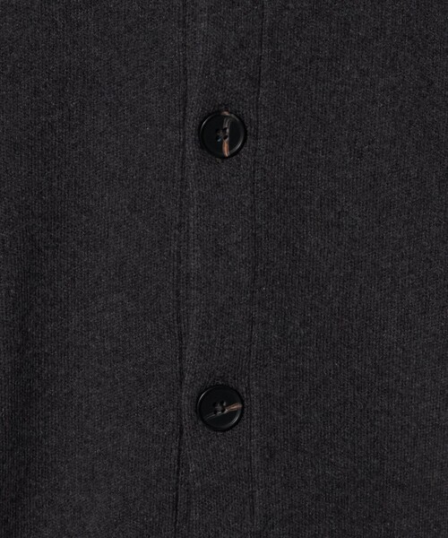 A DAY IN THE LIFE UNITED ARROWS(アデイインザライフユナイテッドアローズ)の「カシミヤブレンド スムースショールカラー カーディガン-ウォッシャブル-<A DAY IN THE LIFE>(カーディガン/ボレロ・メンズ・ダークグレー/ネイビー・L/M)」の6枚目の写真