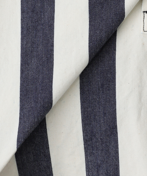 JOURNAL STANDARD LUXE(ジャーナルスタンダード ラックス)の「ストライプデニム ヘンリーシャツ(シャツ/ブラウス・レディース・ネイビー・FREE)」の11枚目の写真