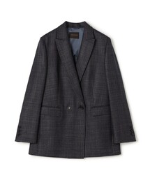 トゥモローランドコレクションジャケット ゴートスウェード ボックスジャケット （レザーブルゾン