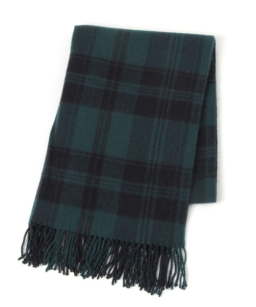 LOWRYS FARM（ローリーズファーム）の「チェックムジストール 580202（ストール/ショール・レディース・ホワイト/レッド/グリーン/アイボリー・FREE）」の11枚目の写真