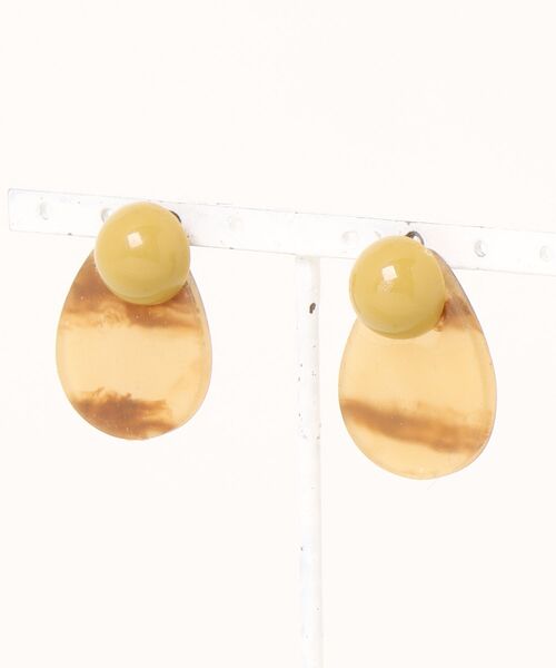 StyleSea（スタイルシー）の「モチーフピアス3（ピアス（両耳用）・レディース・C/D/E/F/S/U/W/A/H/J/O/Q/Z/K/L/M/N/B/G/I/P/R/Y・FREE）」の2枚目の写真