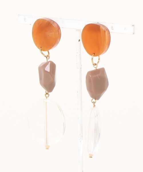 StyleSea（スタイルシー）の「モチーフピアス3（ピアス（両耳用）・レディース・C/D/E/F/S/U/W/A/H/J/O/Q/Z/K/L/M/N/B/G/I/P/R/Y・FREE）」の9枚目の写真