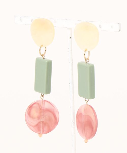 StyleSea（スタイルシー）の「モチーフピアス3（ピアス（両耳用）・レディース・C/D/E/F/S/U/W/A/H/J/O/Q/Z/K/L/M/N/B/G/I/P/R/Y・FREE）」の10枚目の写真