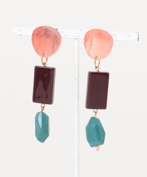 StyleSea（スタイルシー）の「モチーフピアス3（ピアス（両耳用）・レディース・C/D/E/F/S/U/W/A/H/J/O/Q/Z/K/L/M/N/B/G/I/P/R/Y・FREE）」の12枚目の写真