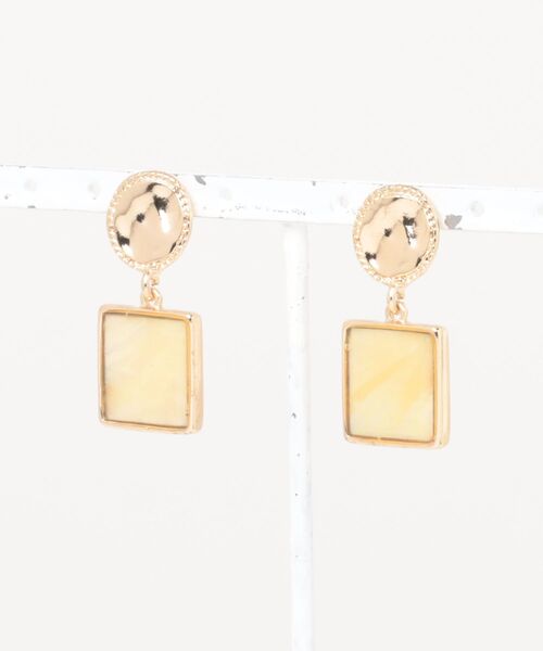 StyleSea（スタイルシー）の「モチーフピアス3（ピアス（両耳用）・レディース・C/D/E/F/S/U/W/A/H/J/O/Q/Z/K/L/M/N/B/G/I/P/R/Y・FREE）」の16枚目の写真