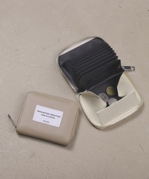 ミニ ウォレット ラウンドファスナー 2つ折り」に該当する財布