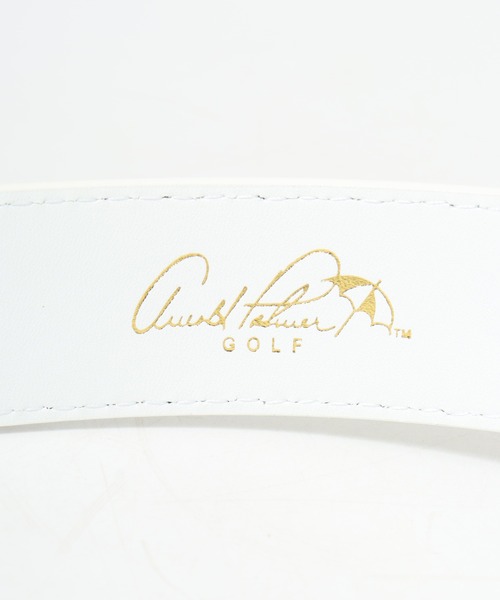 Arnold Palmer(アーノルドパーマー)の「Arnold Palmer ロゴエンボスベルト(ベルト・メンズ・ホワイト/ブラック・FREE)」の6枚目の写真