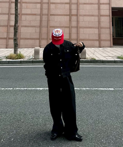 UNDERSTATEMENTs（アンダーステイトメント）の「【ユニセックス】ショート丈デニムジャケット/セットアップ着用可（デニムジャケット・メンズ・ブラック/インディゴブルー・LARGE/MEDIUM）」の10枚目の写真