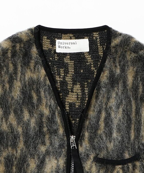 wildfraulein ベスト　ジレ Universal Works / フリース ジップ ジレ（ベスト）｜fennica
