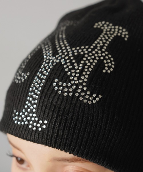 NEW ERA/ニューエラ】シングルビーニー/ニット帽/ラインストーン