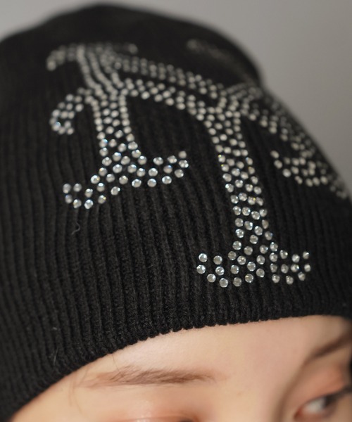 NEW ERA/ニューエラ】シングルビーニー/ニット帽/ラインストーン