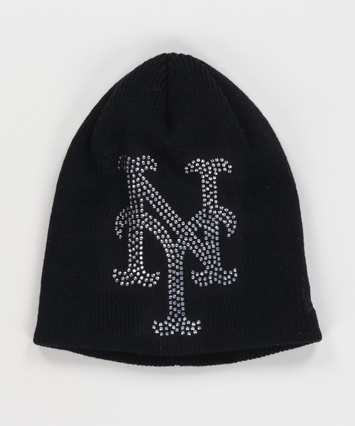 NEW ERA/ニューエラ】シングルビーニー/ニット帽/ラインストーン