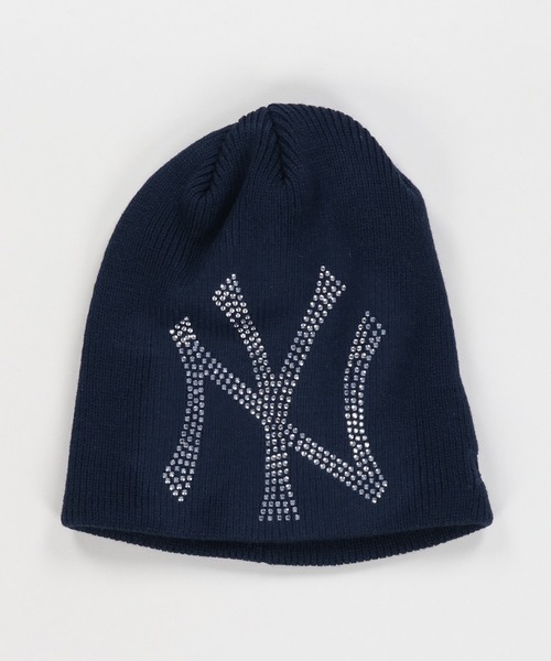 NEW ERA/ニューエラ】シングルビーニー/ニット帽/ラインストーン
