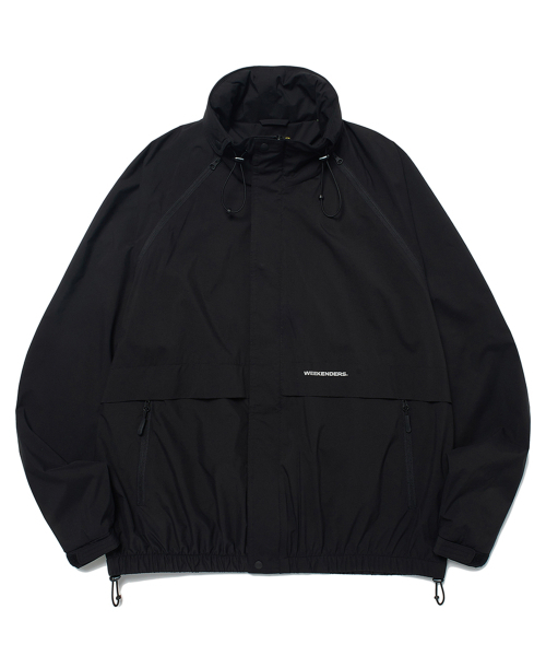 WKNDRS（ウィーキャンドース）の「TECHNICAL WINDBREAKER JK (BLACK)（ナイロンジャケット・レディース・その他・X-LARGE/MEDIUM/LARGE）」の2枚目の写真